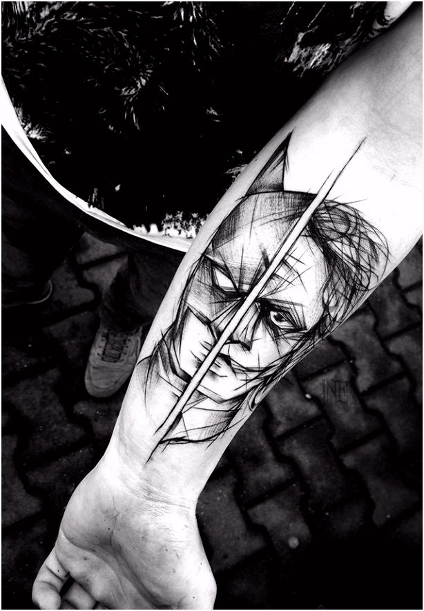 Take A Look At These Wild Sketch Tattoos