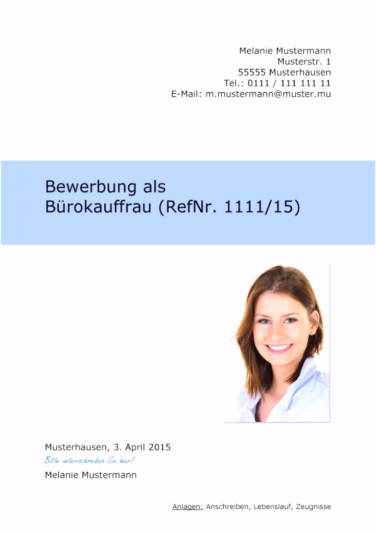 Die Erstaunliche Lebenslauf Deckblatt Muster