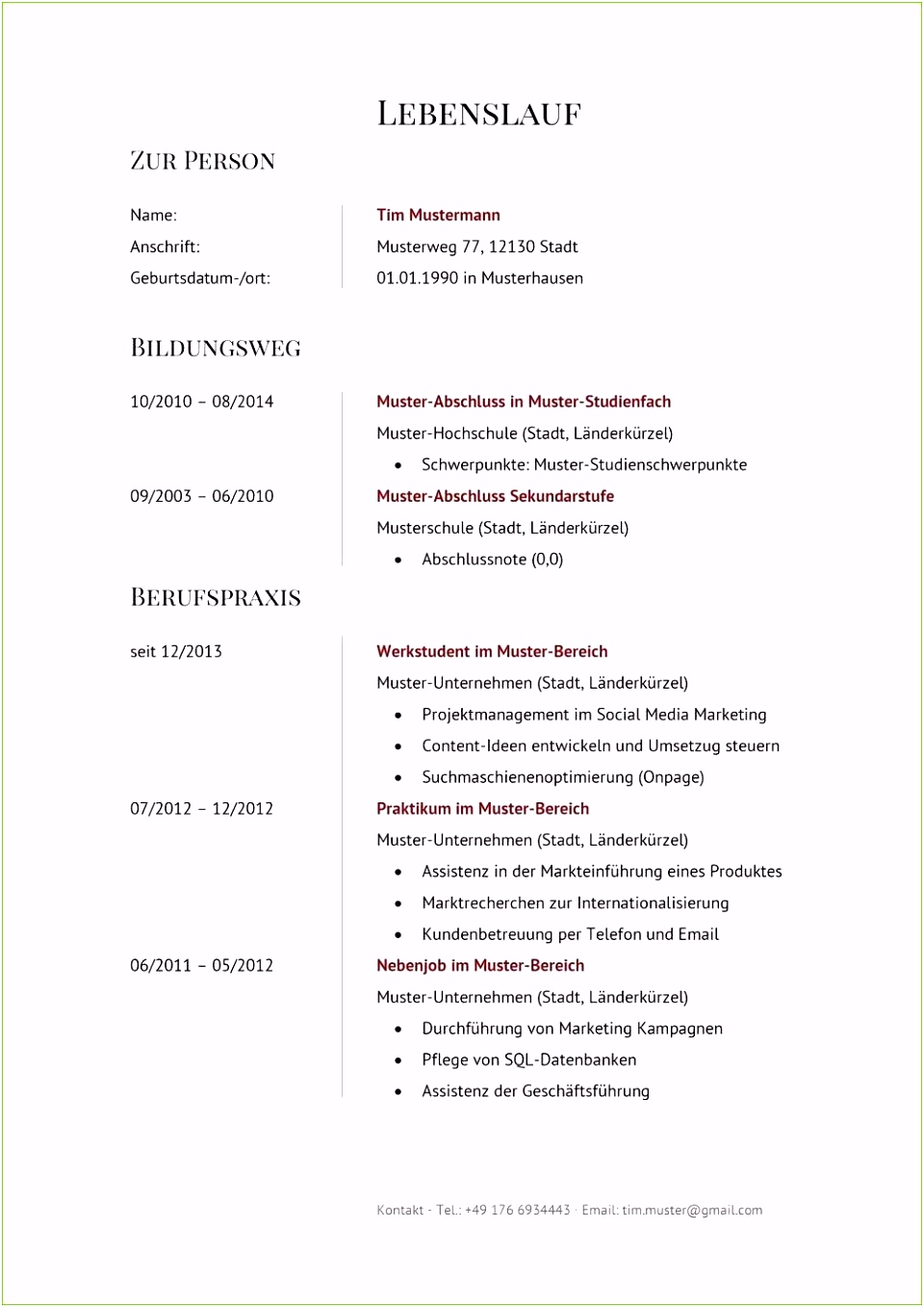 15 praktikumsbericht deckblatt vorlage