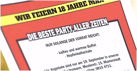 Gutschein Vorlage Geburtstag