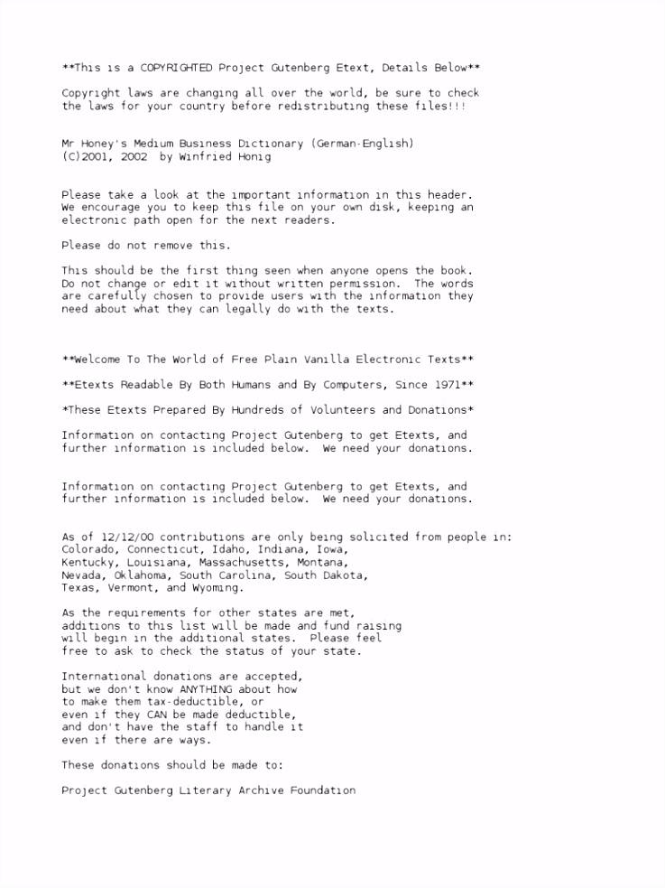 Mr Honey s Medium Business DictionaryGerman English by Honig