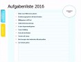 5 Vorlage Aufgabenliste