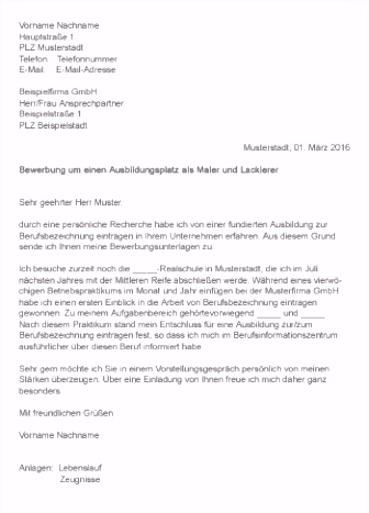 20 bewerbung maler und lackierer aydinarge