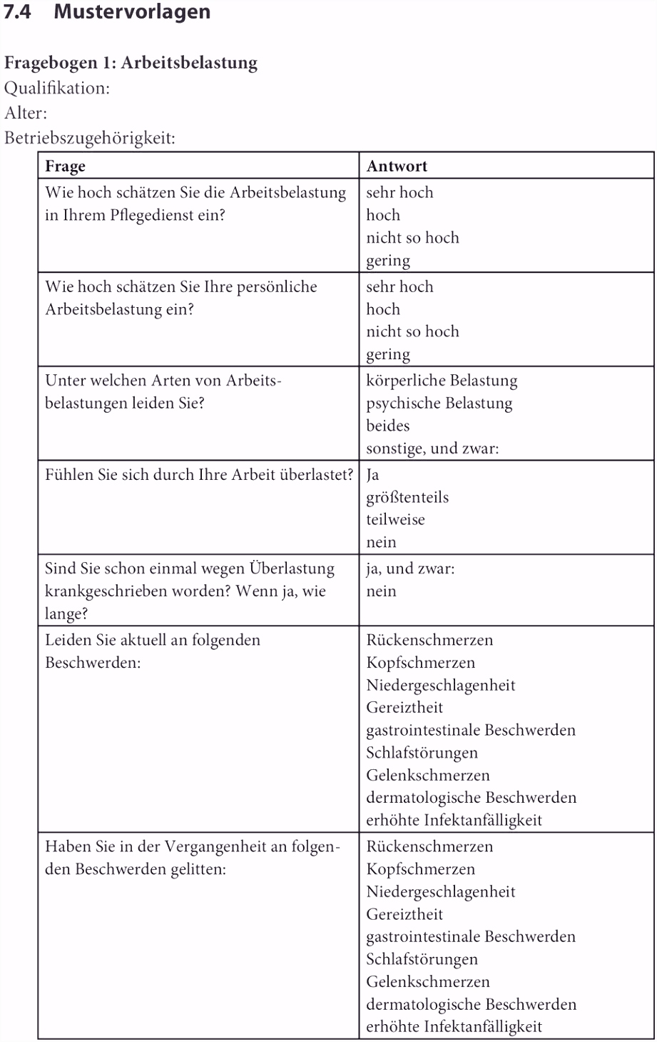 Schön Fragebogen Kundenzufriedenheit Muster