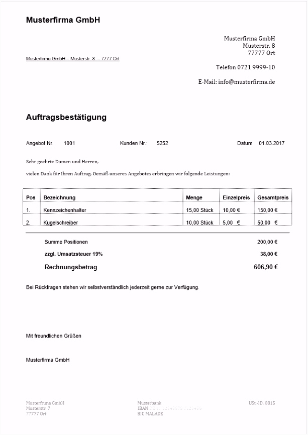 Rechnung Vermietung Vorlage Angenehm Rechnungsvorlage