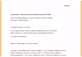 Flugverspätung Entschädigung Musterbrief Verbraucherzentrale Idee