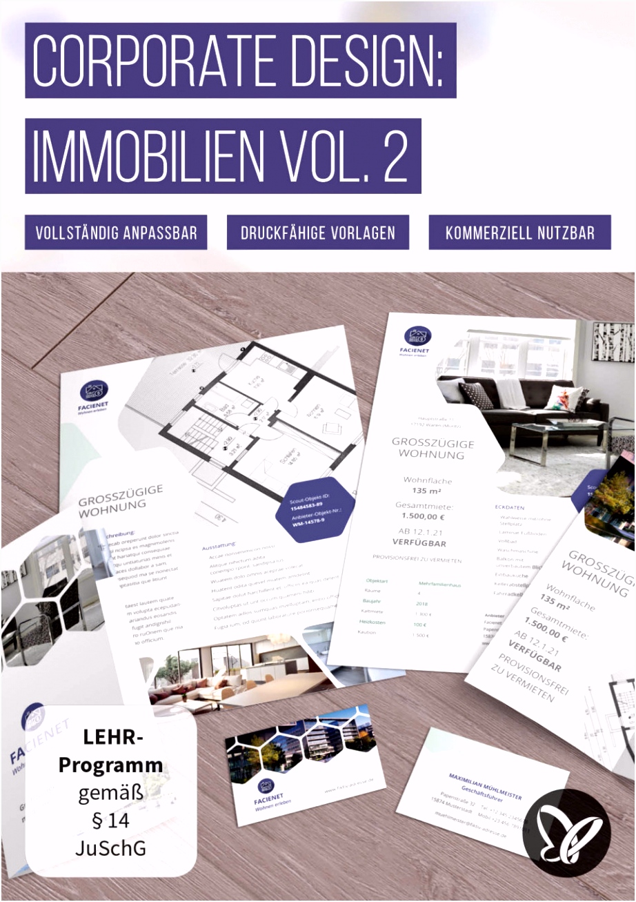 Designstarke Vorlagen für Immobilienfirmen und Architekturbüros