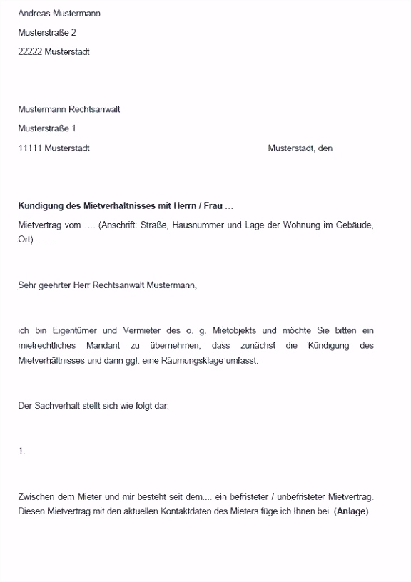 Einzigartiges Kündigung Gas Vorlage