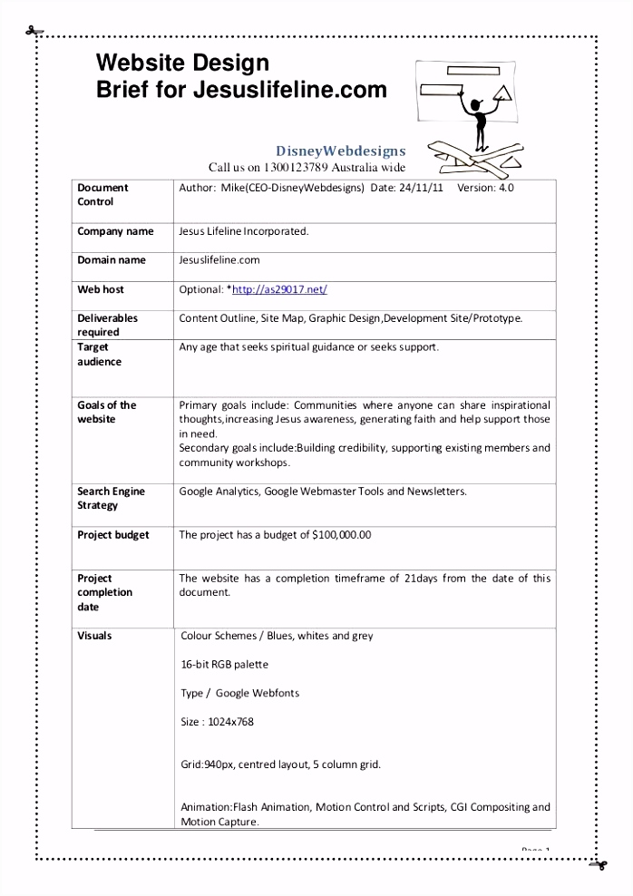 Resume Email Template Awesome Design Brief Template Design Brief