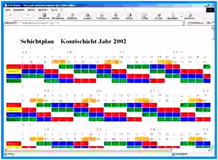 Schichtplan 3 Schichten 7 Tage 15 Schichtplan Erstellen