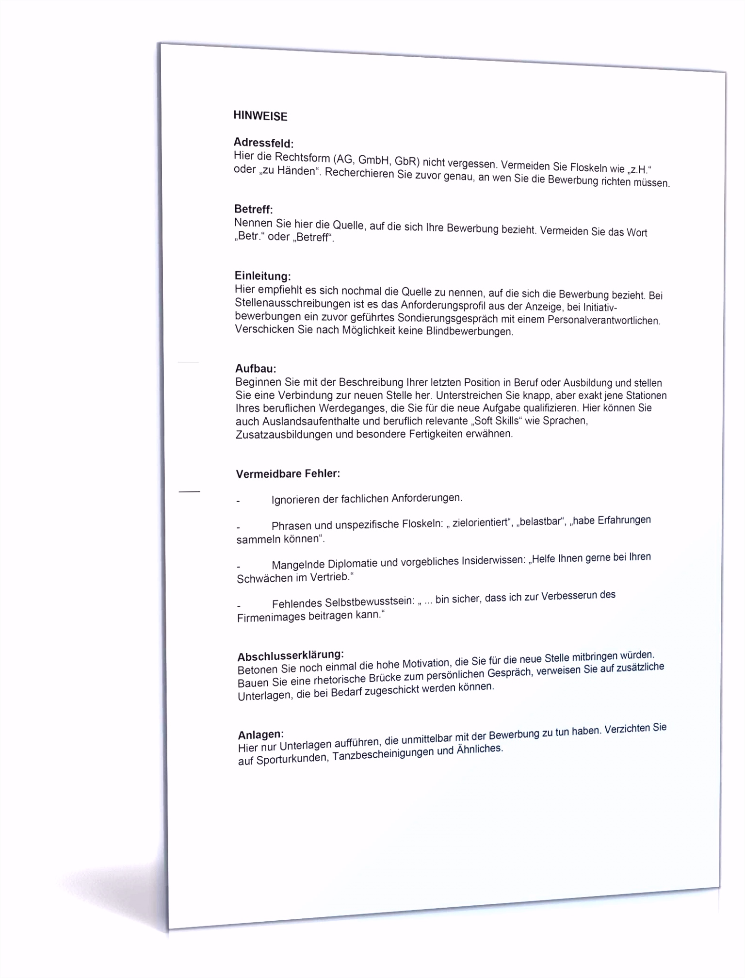 Inspirierende Bewerbung Als Putzfrau