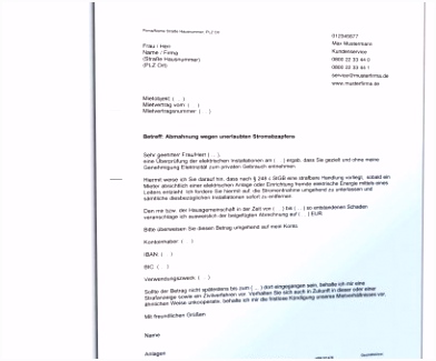 Gut Kündigung Vodafone Vorlage Fax Kündigung Schreiben