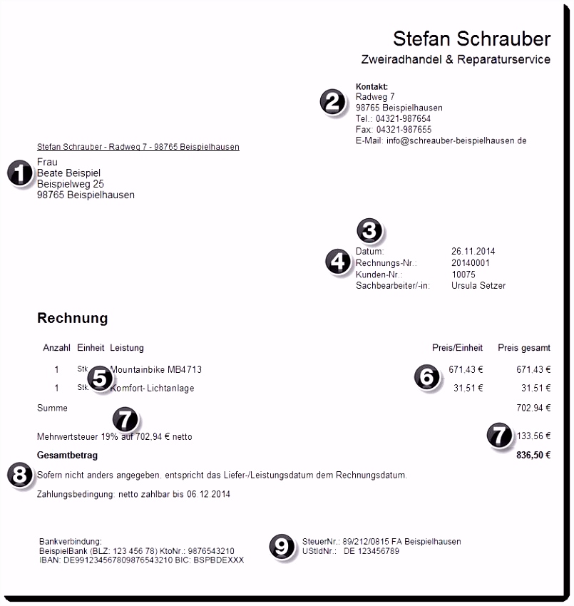 Rechnung Freiberufler Vorlage Beratung Rechnung Schreiben Ohne