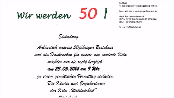 Best Von Einladung 50 Geburtstag Vorlagen Kostenlos