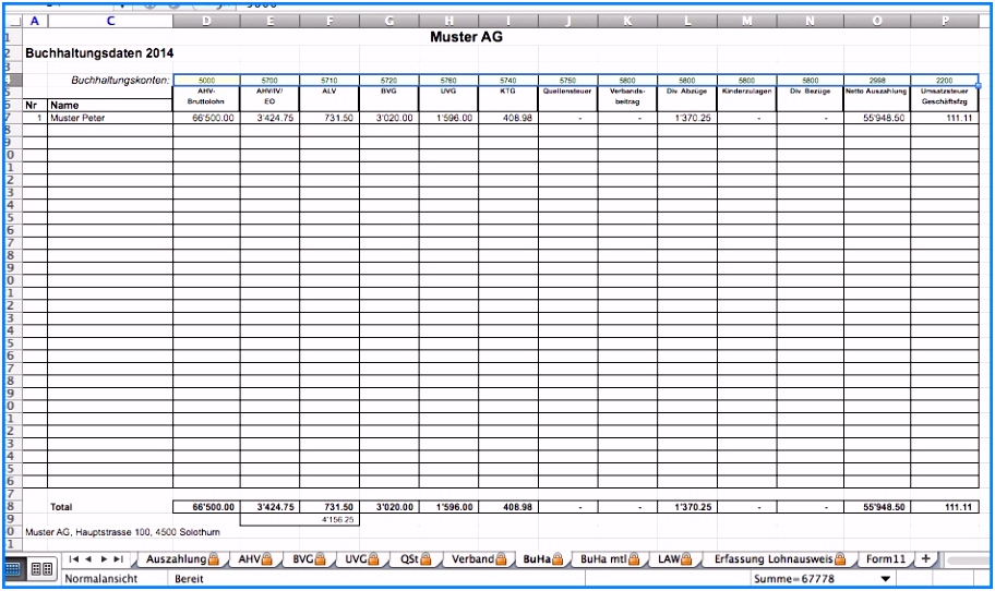 Lohnabrechnung excel vorlage – karimdarwish