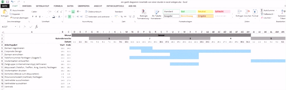 15 gantt diagramm vorlage
