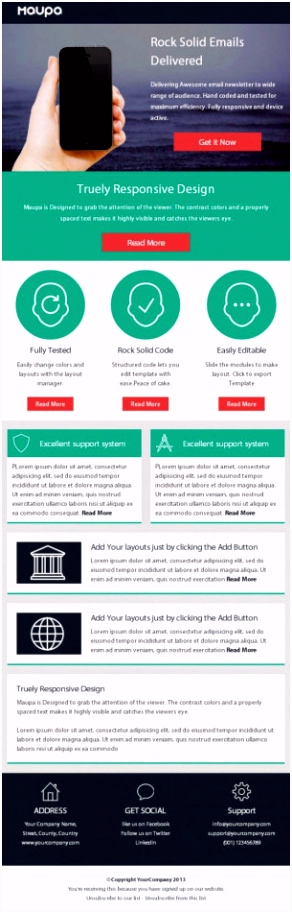 Html Email Templates Code Free Newsletter Template for Publisher