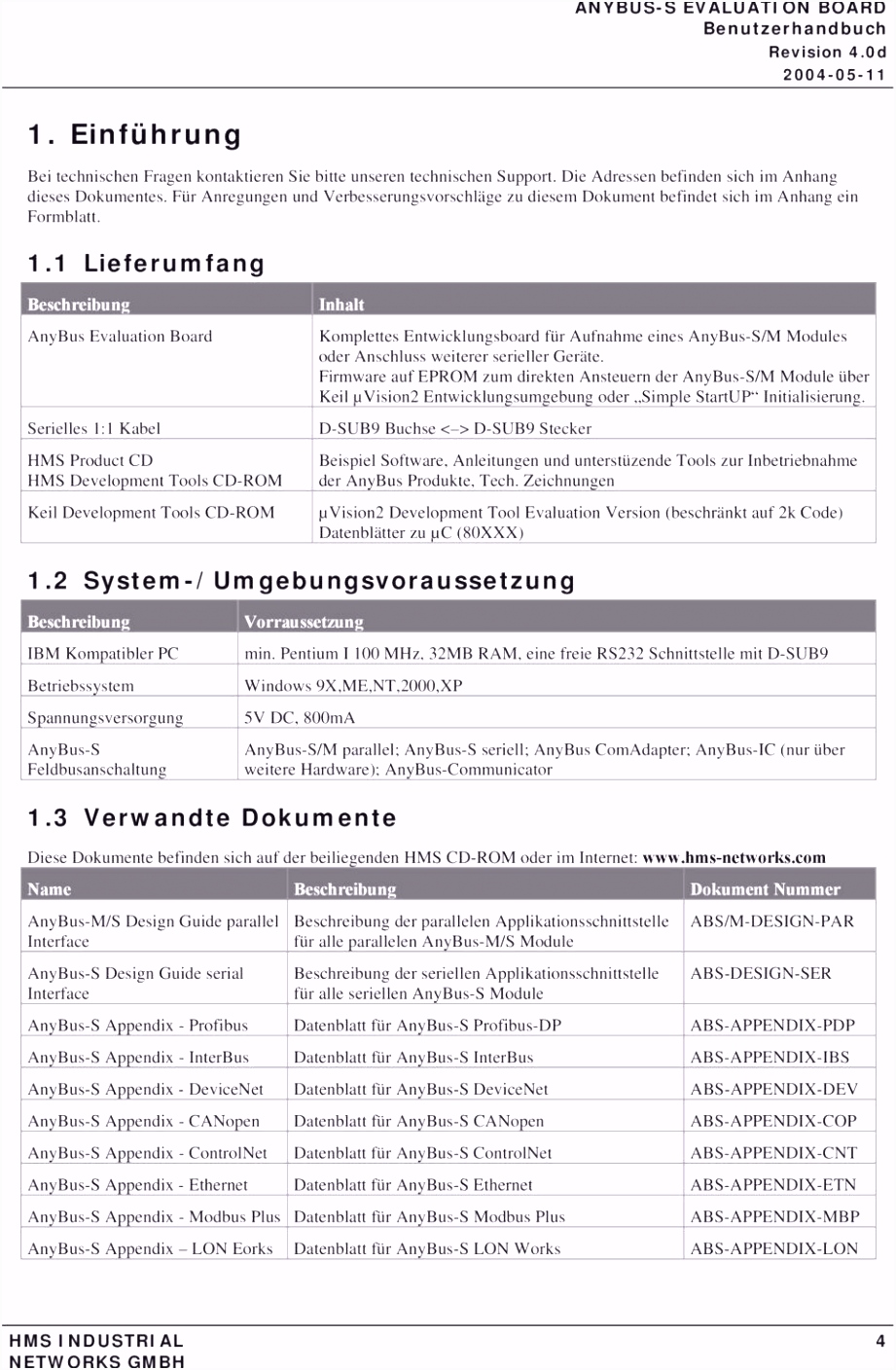 Neues Technische Dokumentation Vorlage