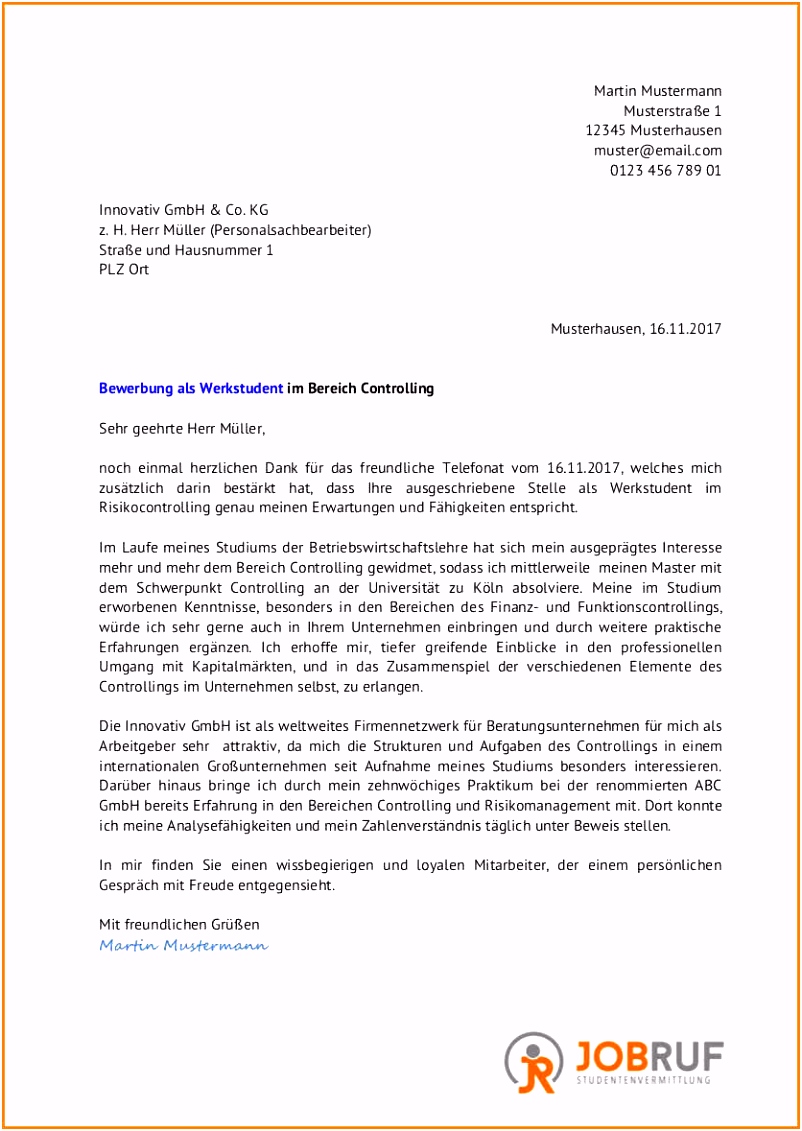 Basic Bewerbung Vorlagen Ausdrucken