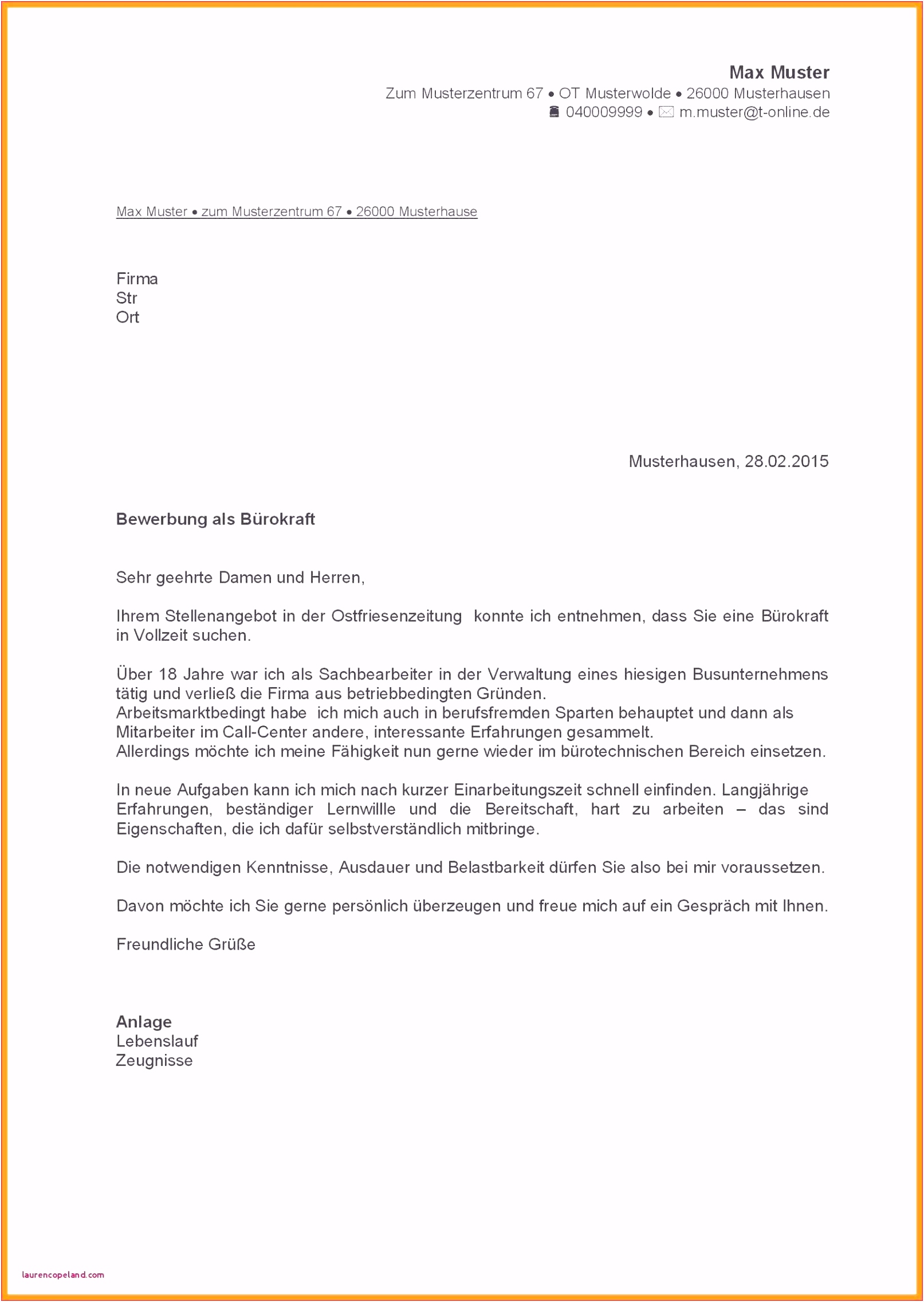 Brilliant Tabellarischer Lebenslauf Vorlage Kostenlos