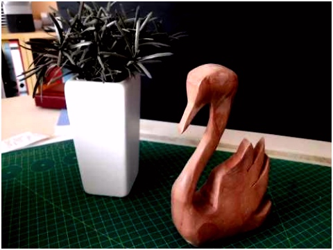 3D Schwan mit der Bandsäge Bauanleitung zum Selberbauen 1 2 do
