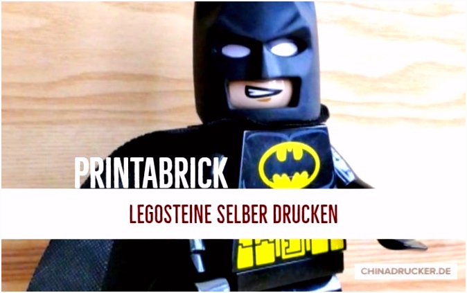 Lego Steine selber drucken mit dem 3D Drucker