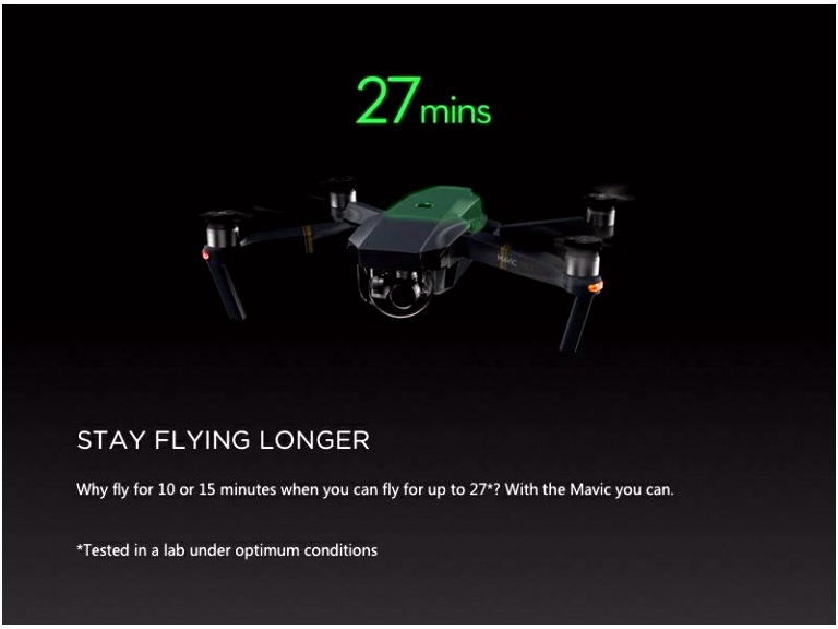 DJI Mavic Pro sklopivi dron quadcopter s 4K kamerom i gimbal