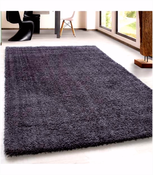 Hochflor Supersoft Shaggy kuscheliger Teppich extreme weich Unifarbe