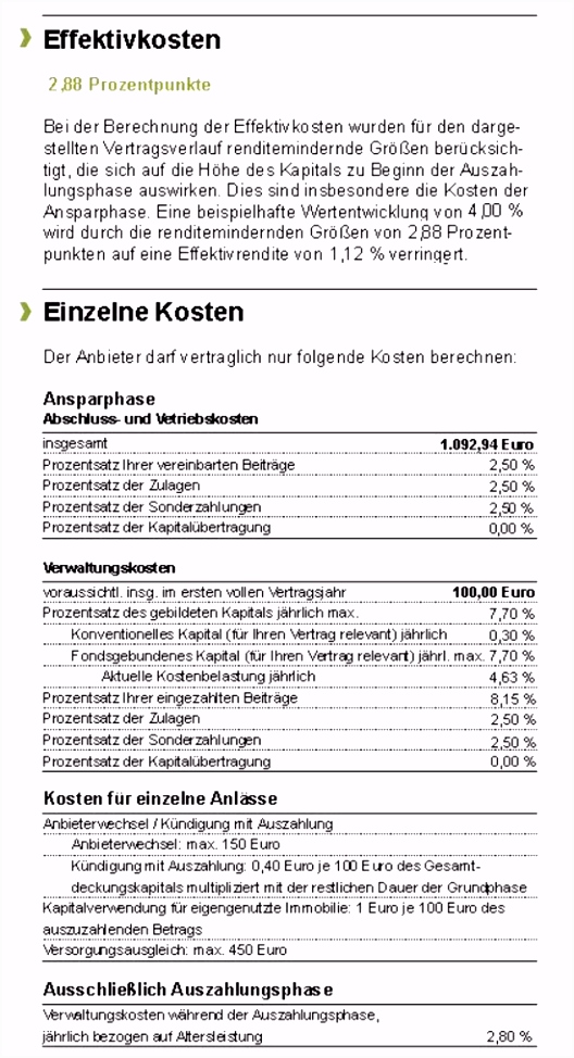 Riester über Deka DWS oder Union No Go