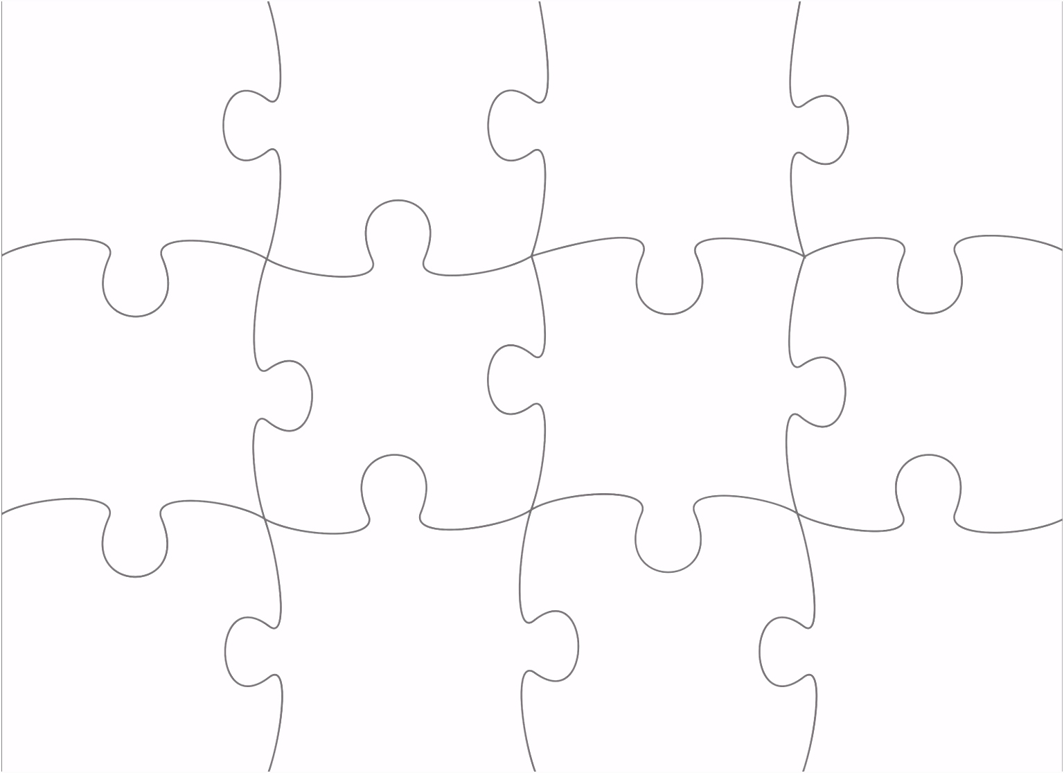 Puzzle Vorlage Drucken