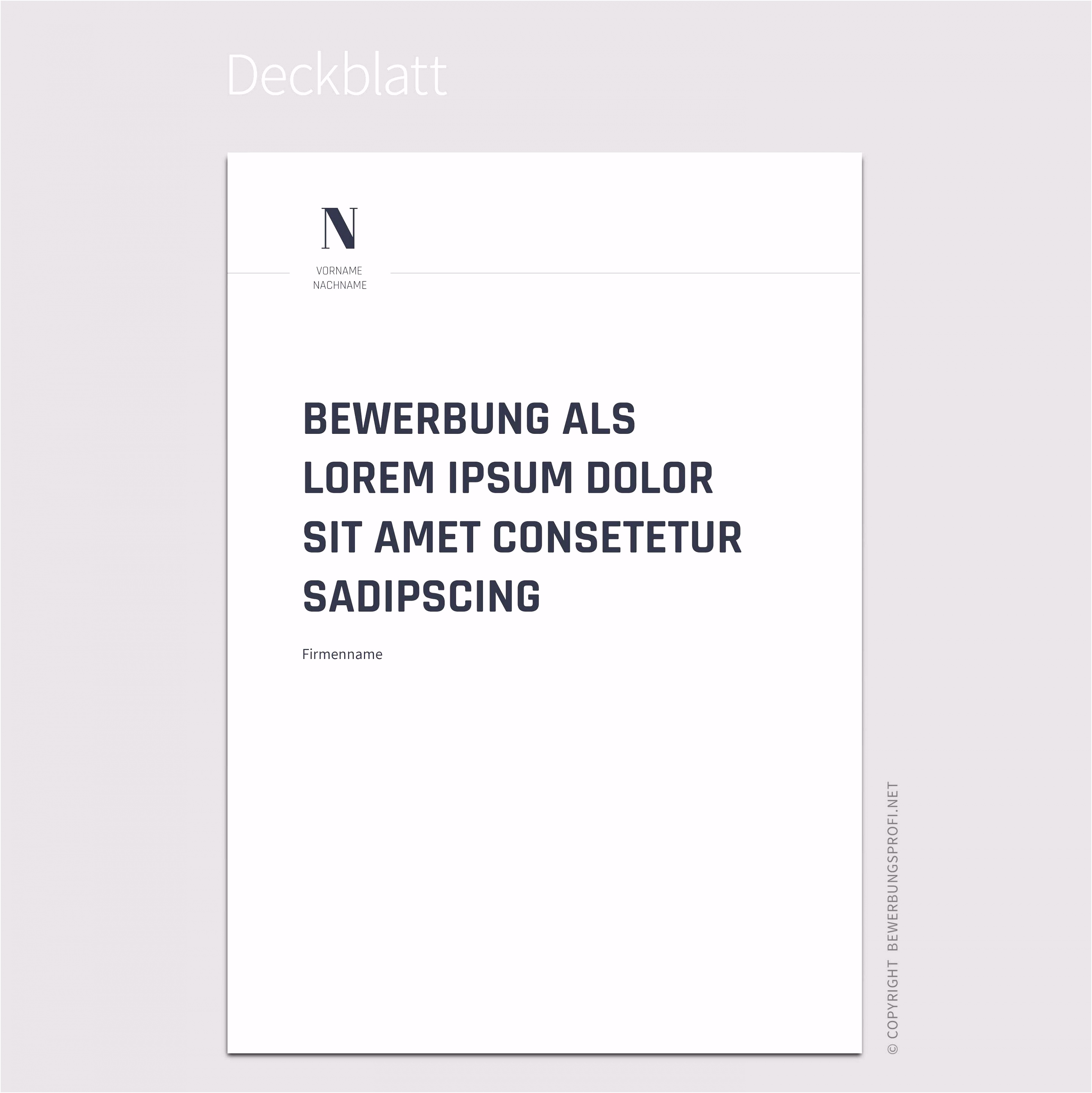 14 vorlage deckblatt facharbeit