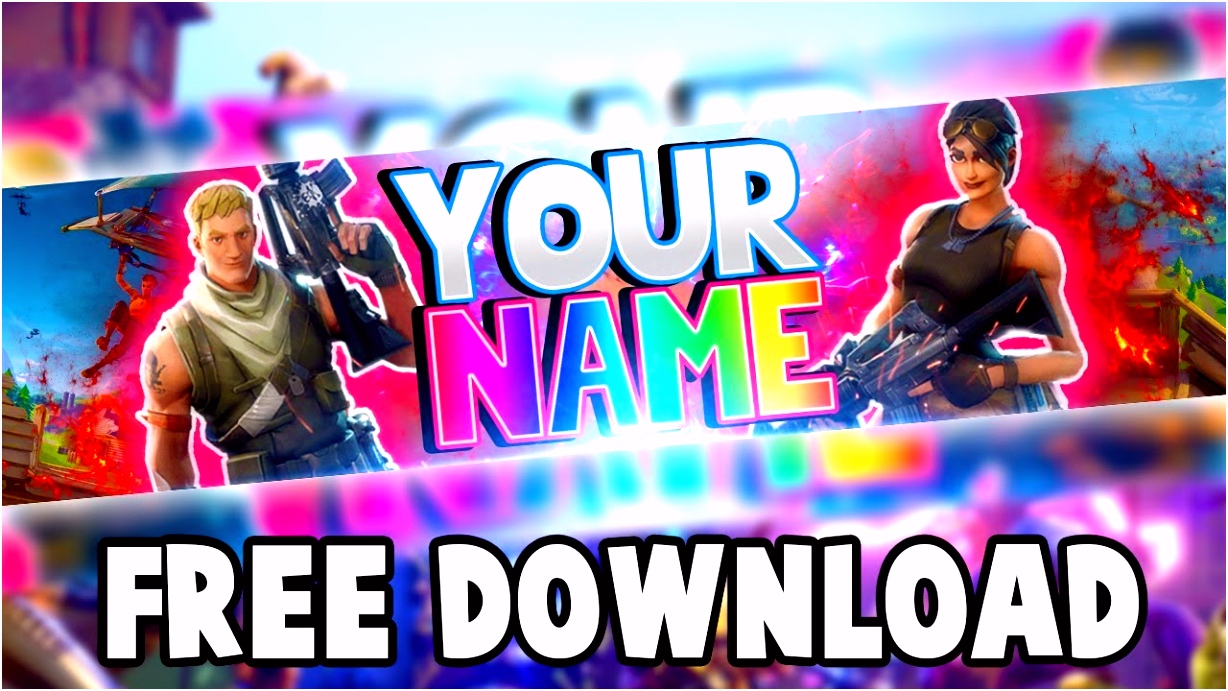 Free Fortnite Banner Template