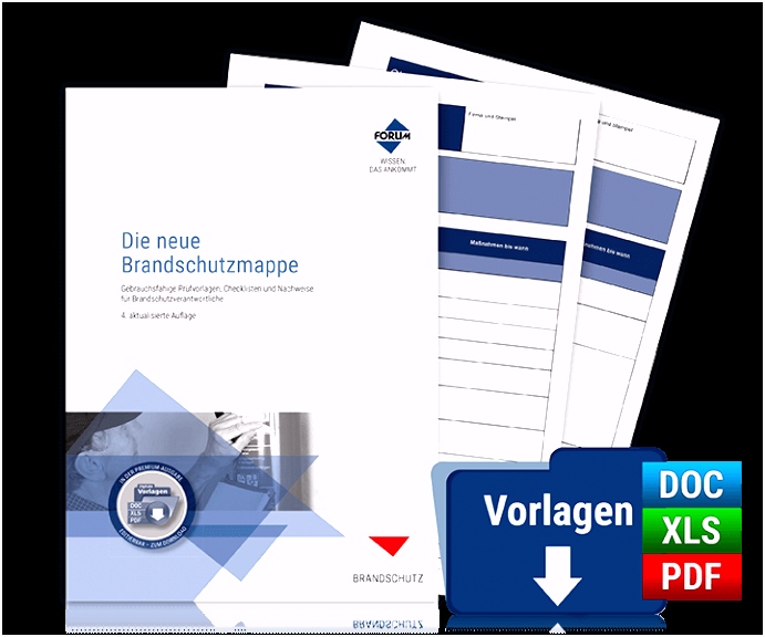 Die neue Brandschutzmappe 2019