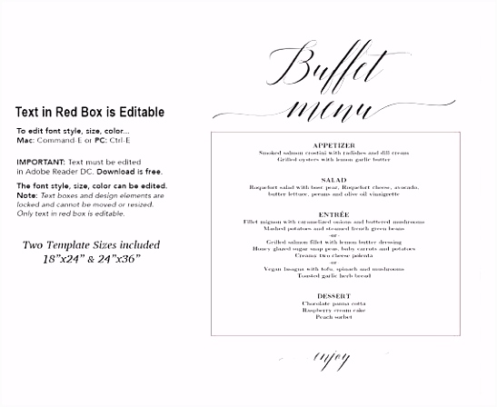 Wedding Buffet Menu Ideas Fresh Dinner For Reception Image