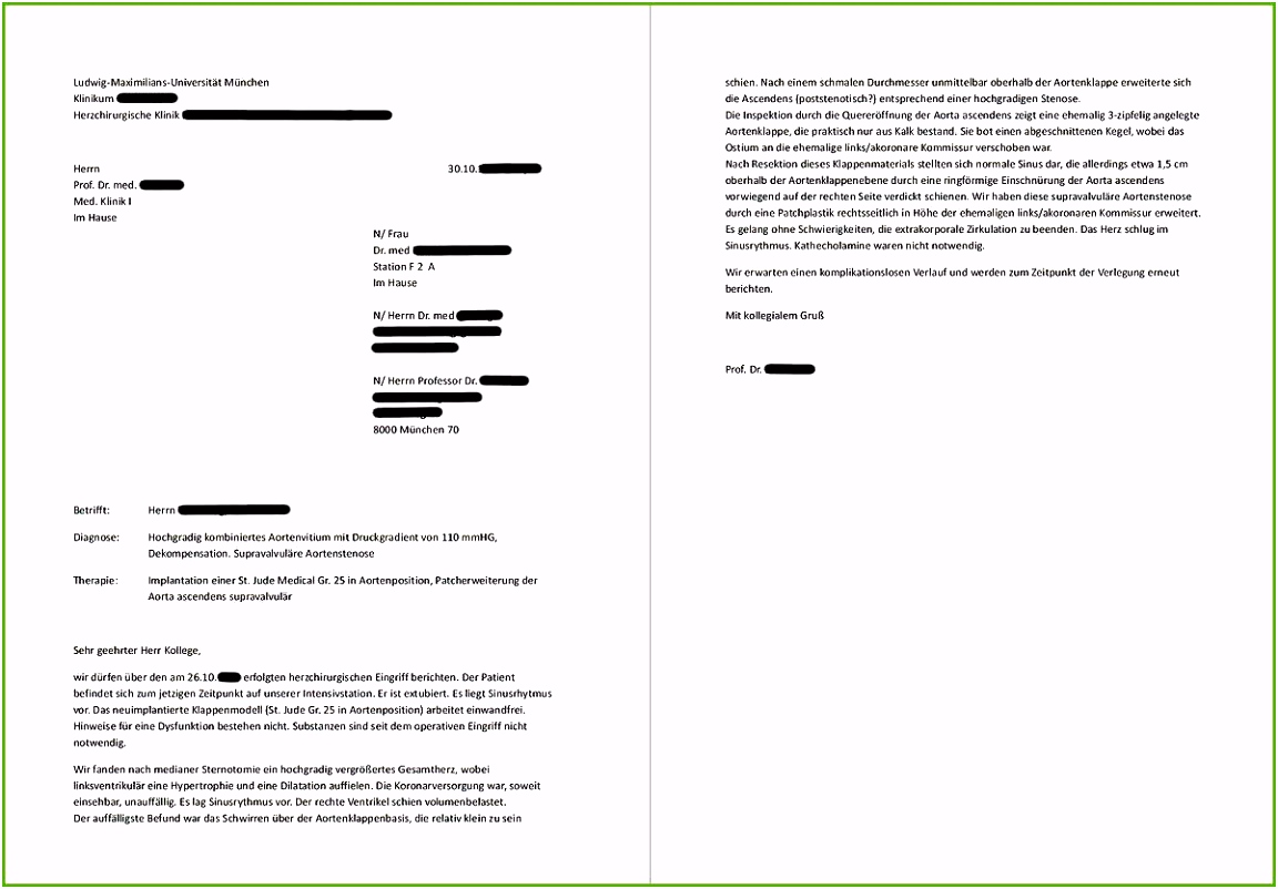 Arztbrief Vorlage 13 Empfehlungen Kostenlos Für Sie