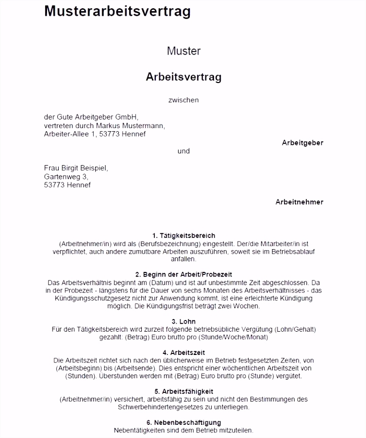 14 Einzigartig Kündigung Vorlage Arbeitgeber Bilder