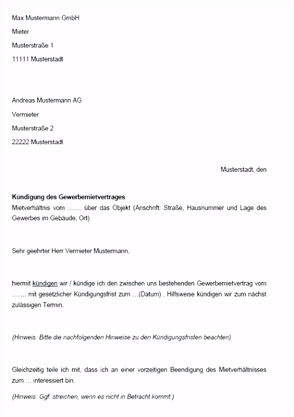13 mietvertrag schreiben vorlage