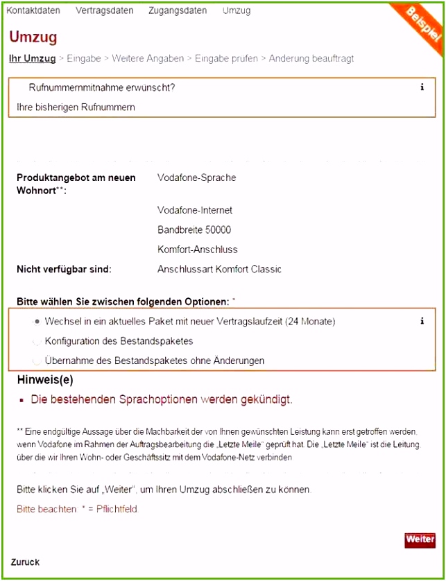 Ungewöhnlich sonderkündigung Vodafone Vorlage Im Jahr 2019