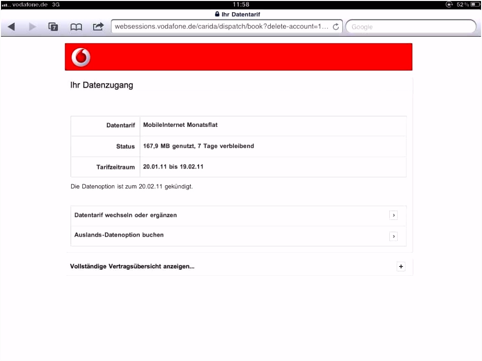 Vodafone Sicherheitspaket Kuendigen Formular