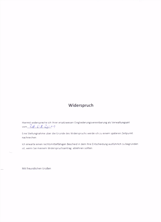 Widerspruch Reha Ablehnung Musterbrief Konzepte Widerspruch Reha