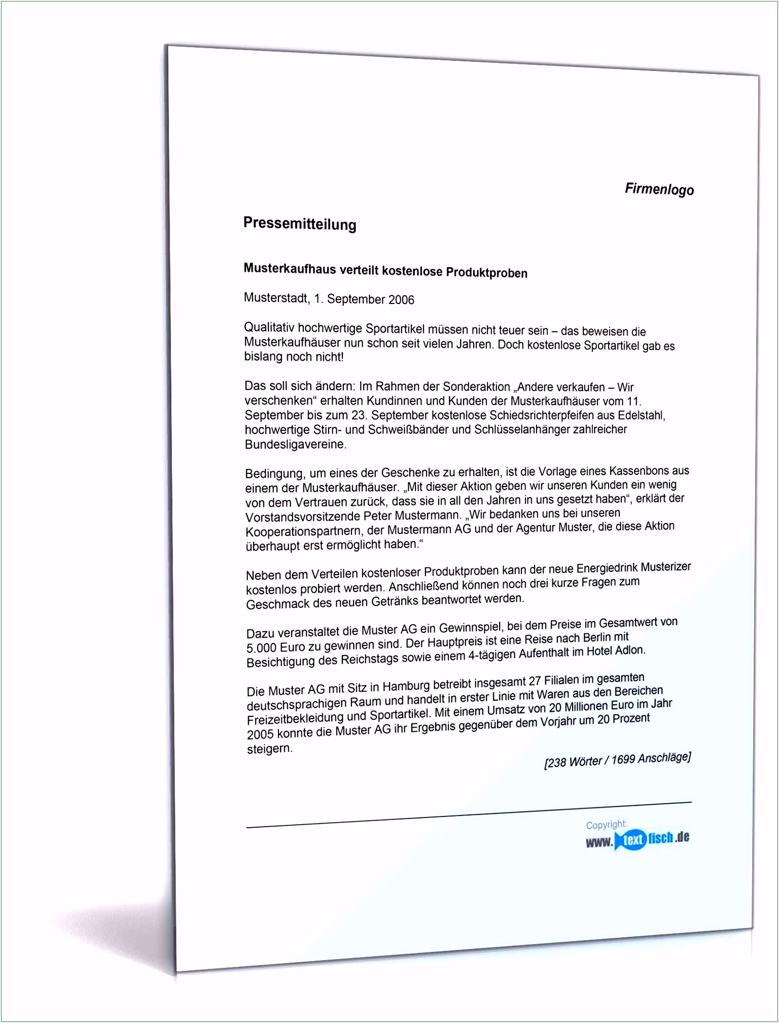 16 Großartig Vorlage Pressemitteilung Für Deinen Erfolg