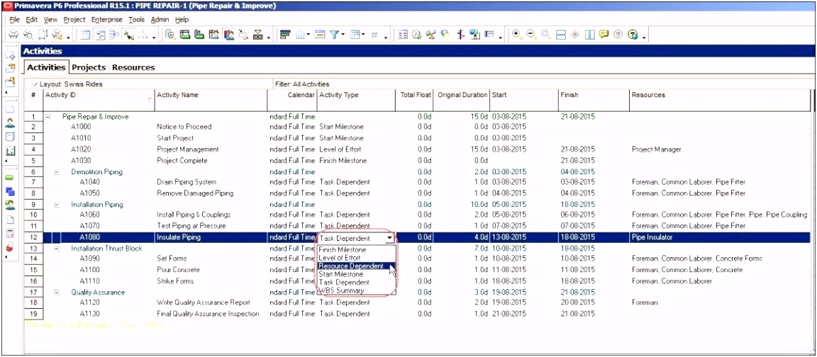 Excel Gantt Chart Template with Resource Allocation Fresh Gantt