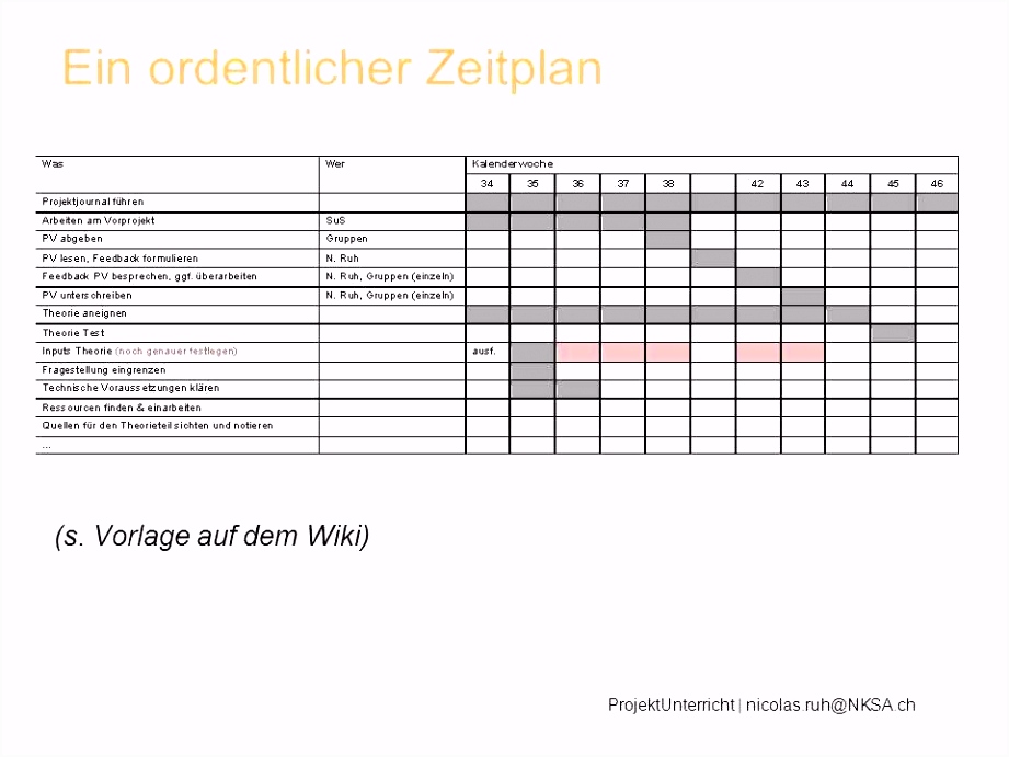 14 zeitplan vorlage word
