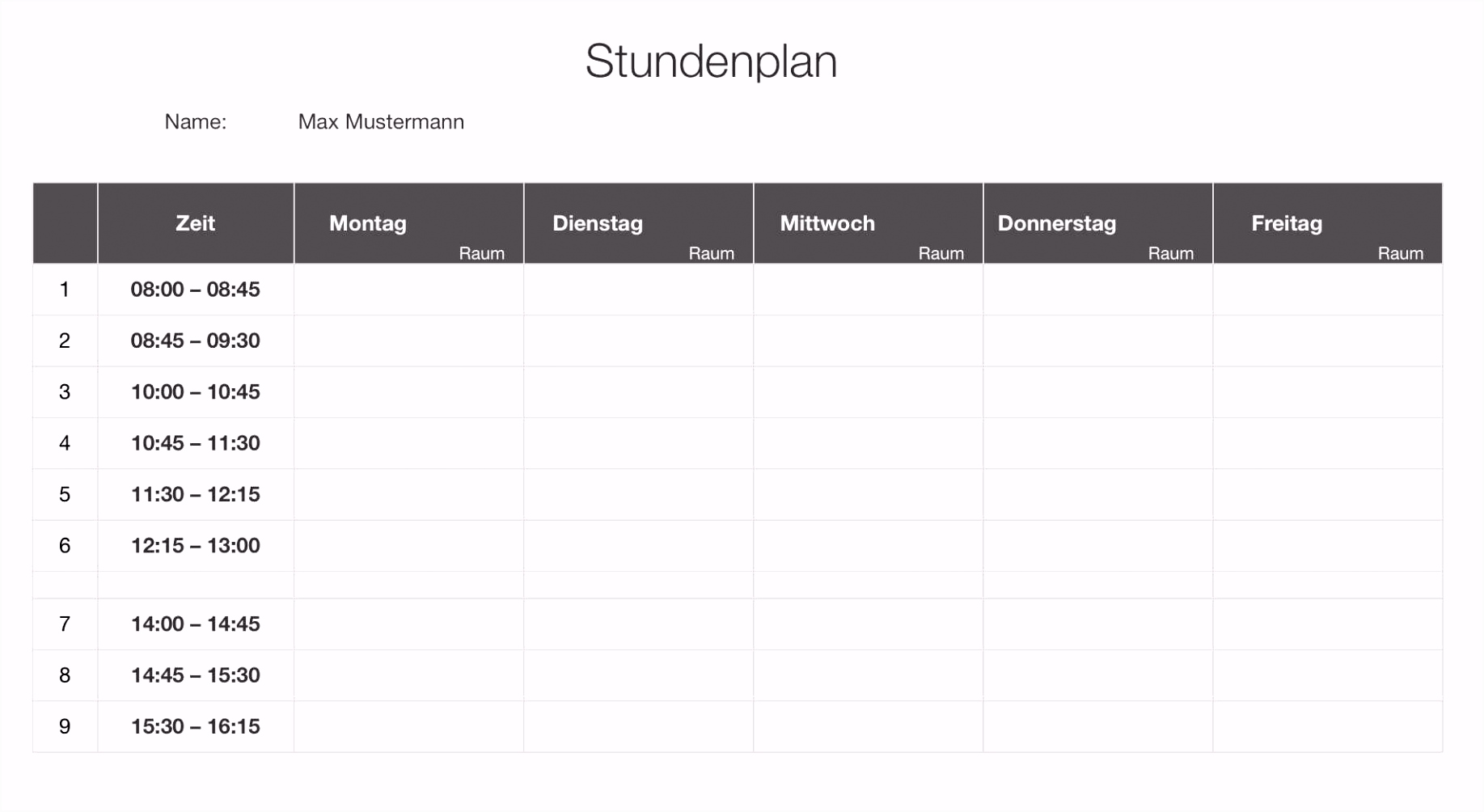 Entschuldigung Vorlage Zum Ausdrucken 15 Stundenplan Tumblr Ausdrucken B3wv81uew3 Puiimsojvs