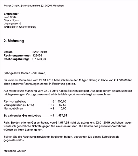 Letzte Mahnung Vorlage Schweiz Rechnung In Die Usa Muster W2vw45nkd2 I6jovsbav4