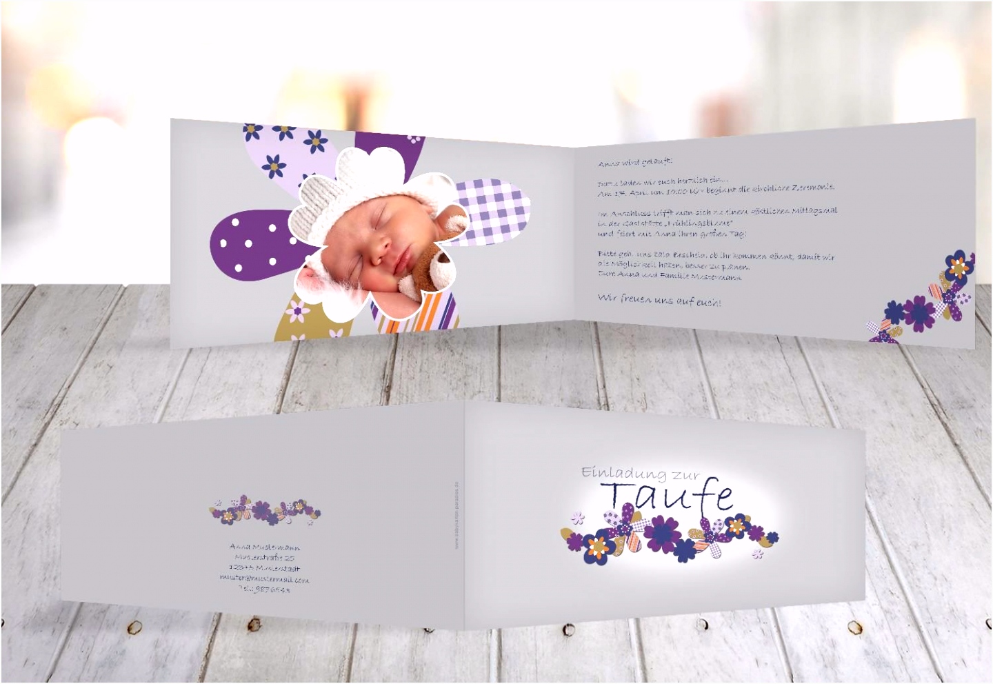 Vorlage Babykarte Karten Para S Christening Card Floral Band Grey 30 D6yo47tlc0 Nsoum6wde4
