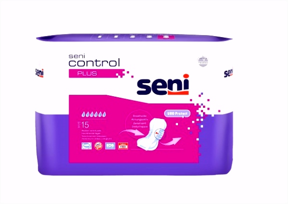 Vorlagen Inkontinenz Seni Control Plus 16x15 Stück atmungsaktive Einlagen Mit Klebestreifen B3jd85hil4 Vuyfh5eklu